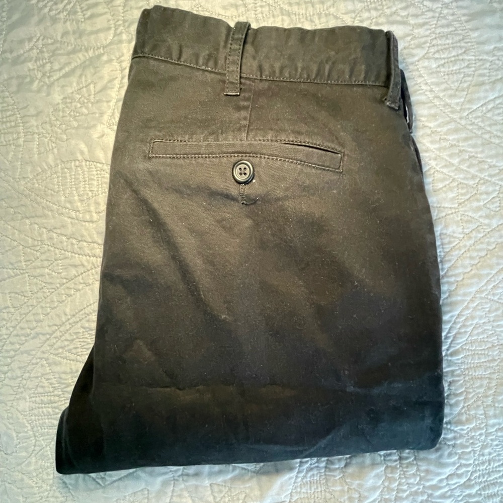 J. Crew Factory Men's Charcoal Chinos